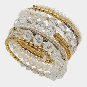 Silpada Practical Pearls Stacked Bracelet